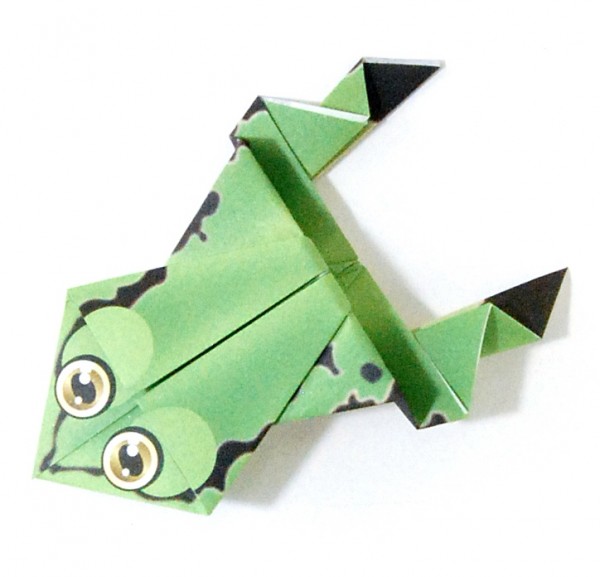 Origami-Faltpapiere "Amphibien"