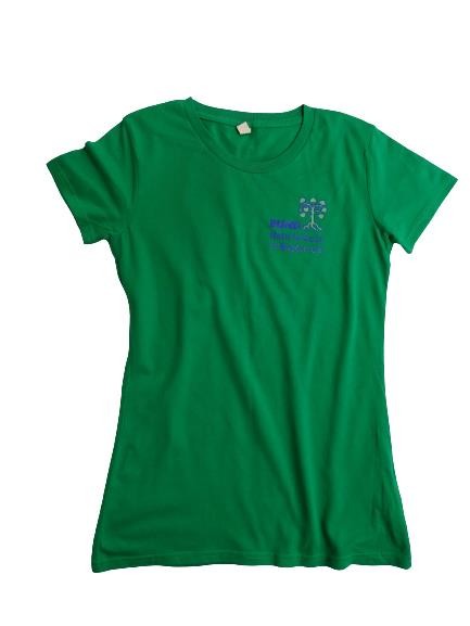 T-Shirt mit BN-Logo, Restposten dunkelgrün